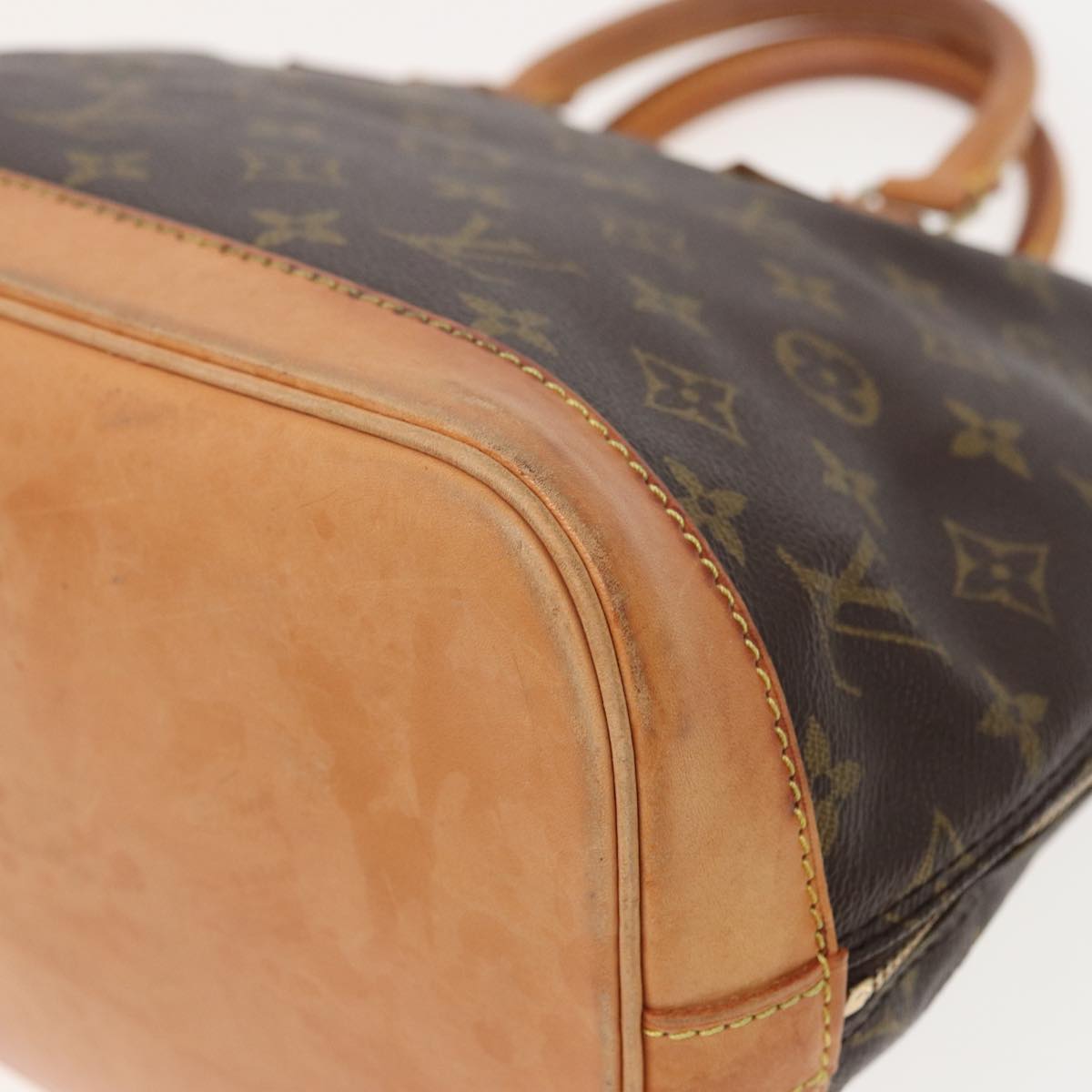 LOUIS VUITTON Monogram Alma Hand Bag M51130 LV 81714