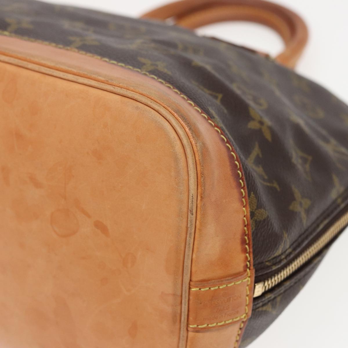 LOUIS VUITTON Monogram Alma Hand Bag M51130 LV 81714