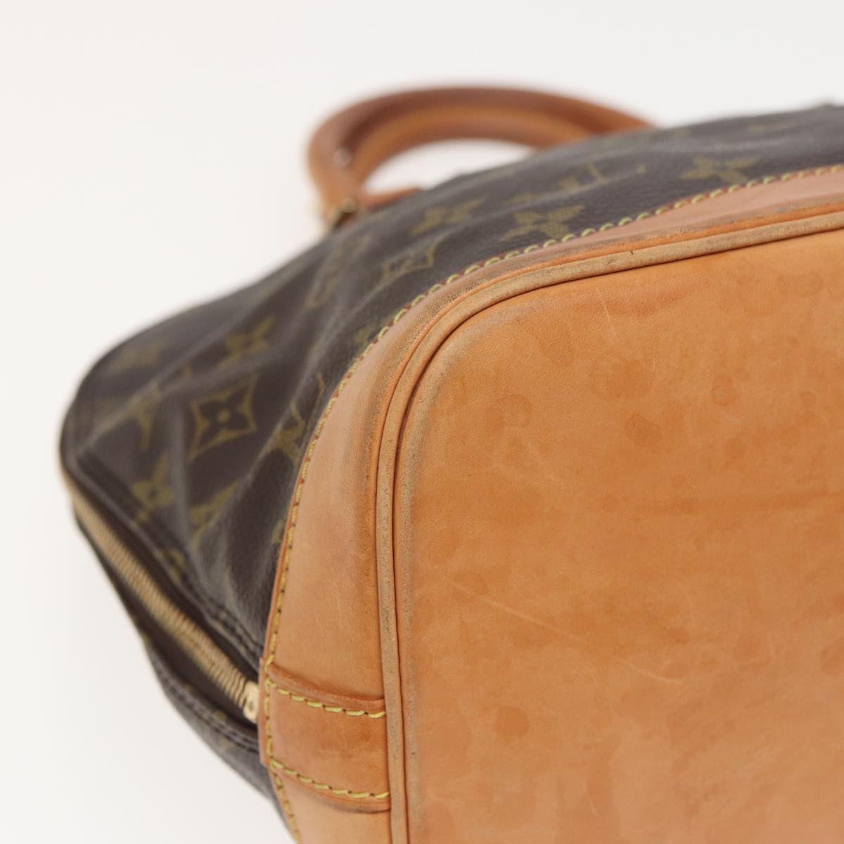 LOUIS VUITTON Monogram Alma Hand Bag M51130 LV 81714