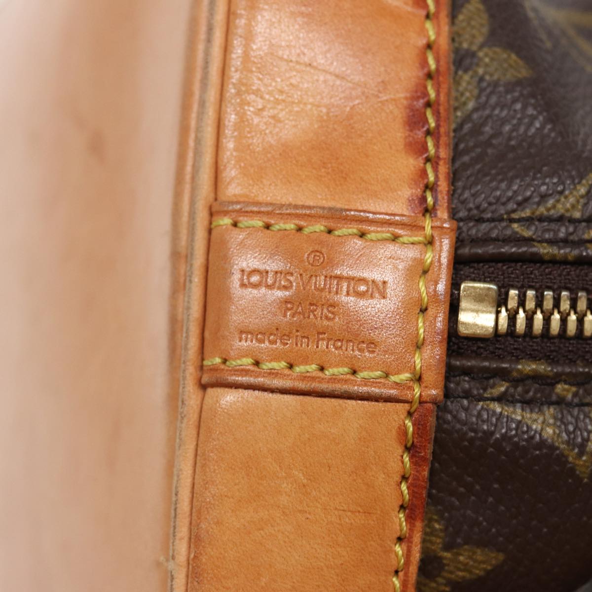 LOUIS VUITTON Monogram Alma Hand Bag M51130 LV 81714
