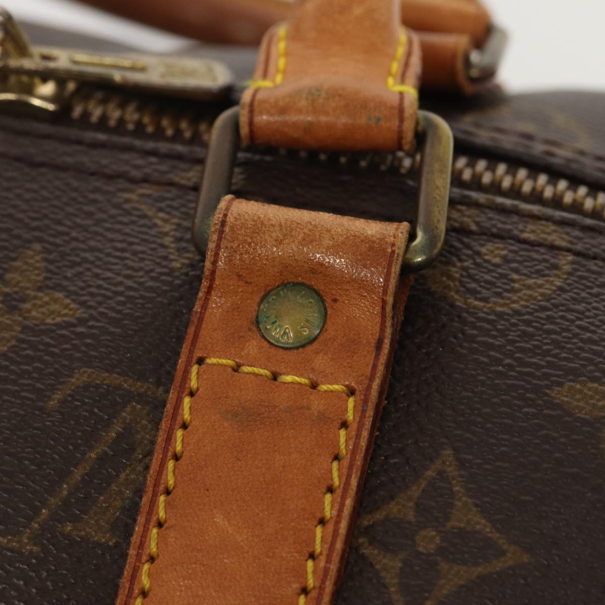 LOUIS VUITTON Monogram Keepall 45 Boston Bag M41428 LV 81744