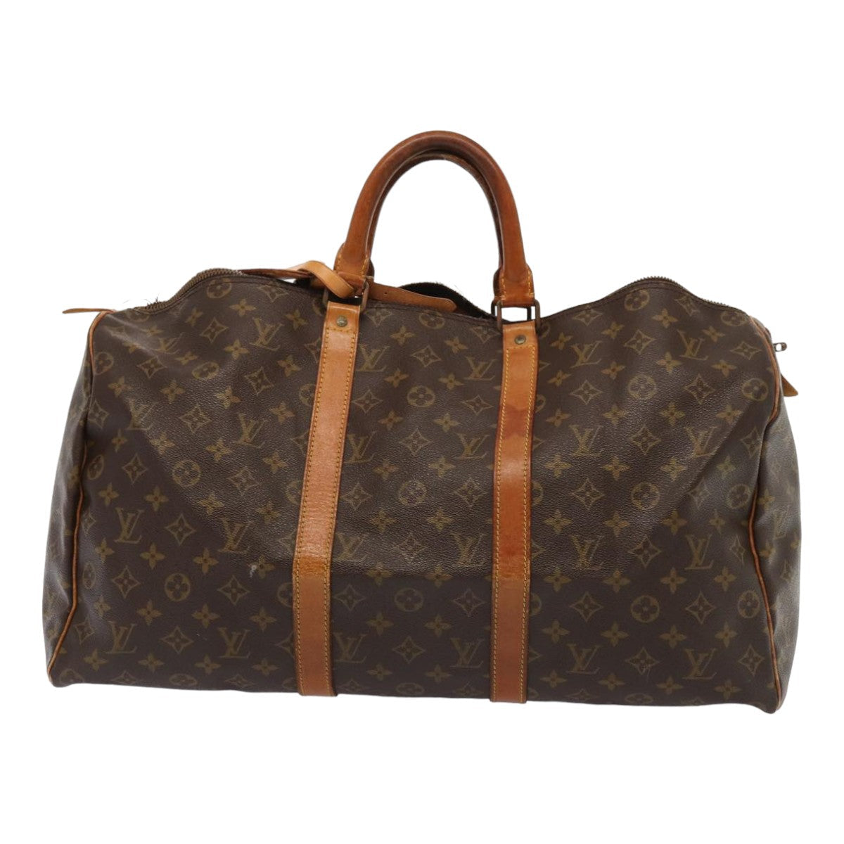 LOUIS VUITTON Monogram Keepall 45 Boston Bag M41428 LV 81771