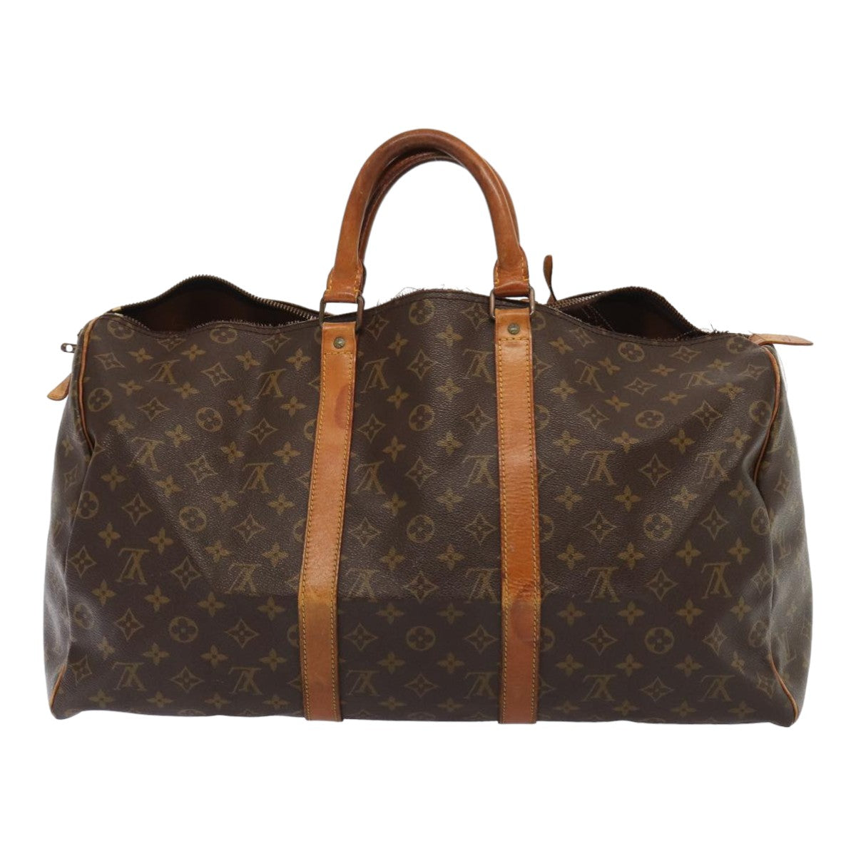 LOUIS VUITTON Monogram Keepall 45 Boston Bag M41428 LV 81771