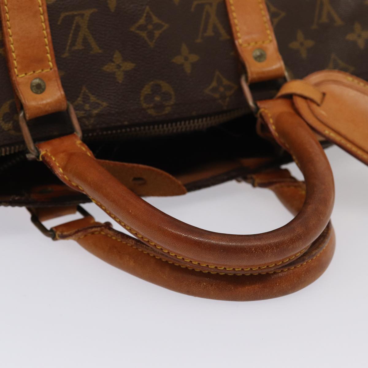 LOUIS VUITTON Monogram Keepall 45 Boston Bag M41428 LV 81771