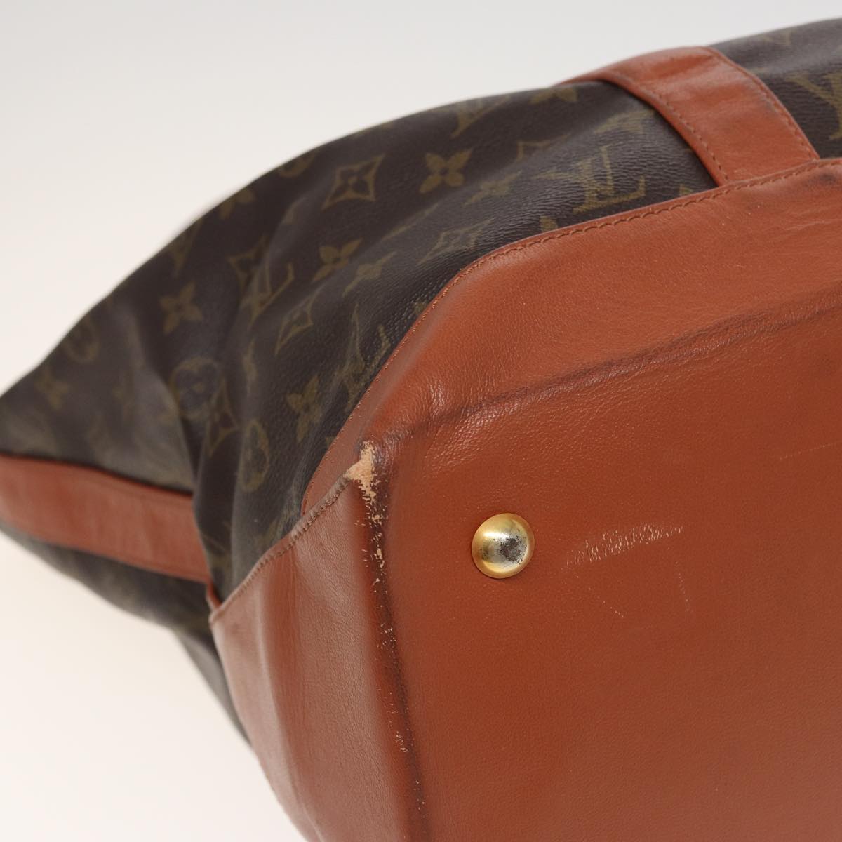 LOUIS VUITTON Monogram Sac Weekend GM Tote Bag M42420 LV 81885