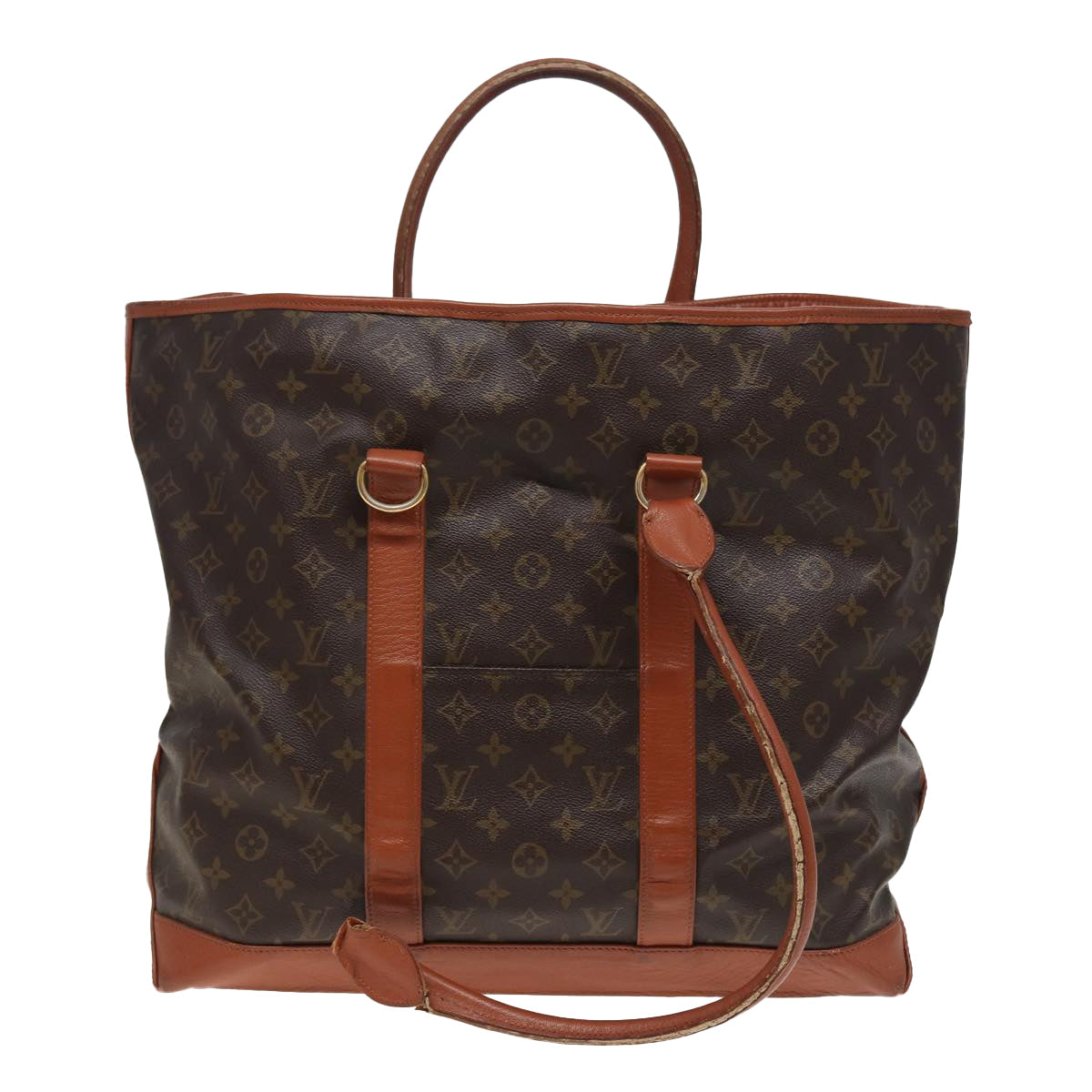 LOUIS VUITTON Monogram Sac Weekend GM Tote Bag M42420 LV 81885