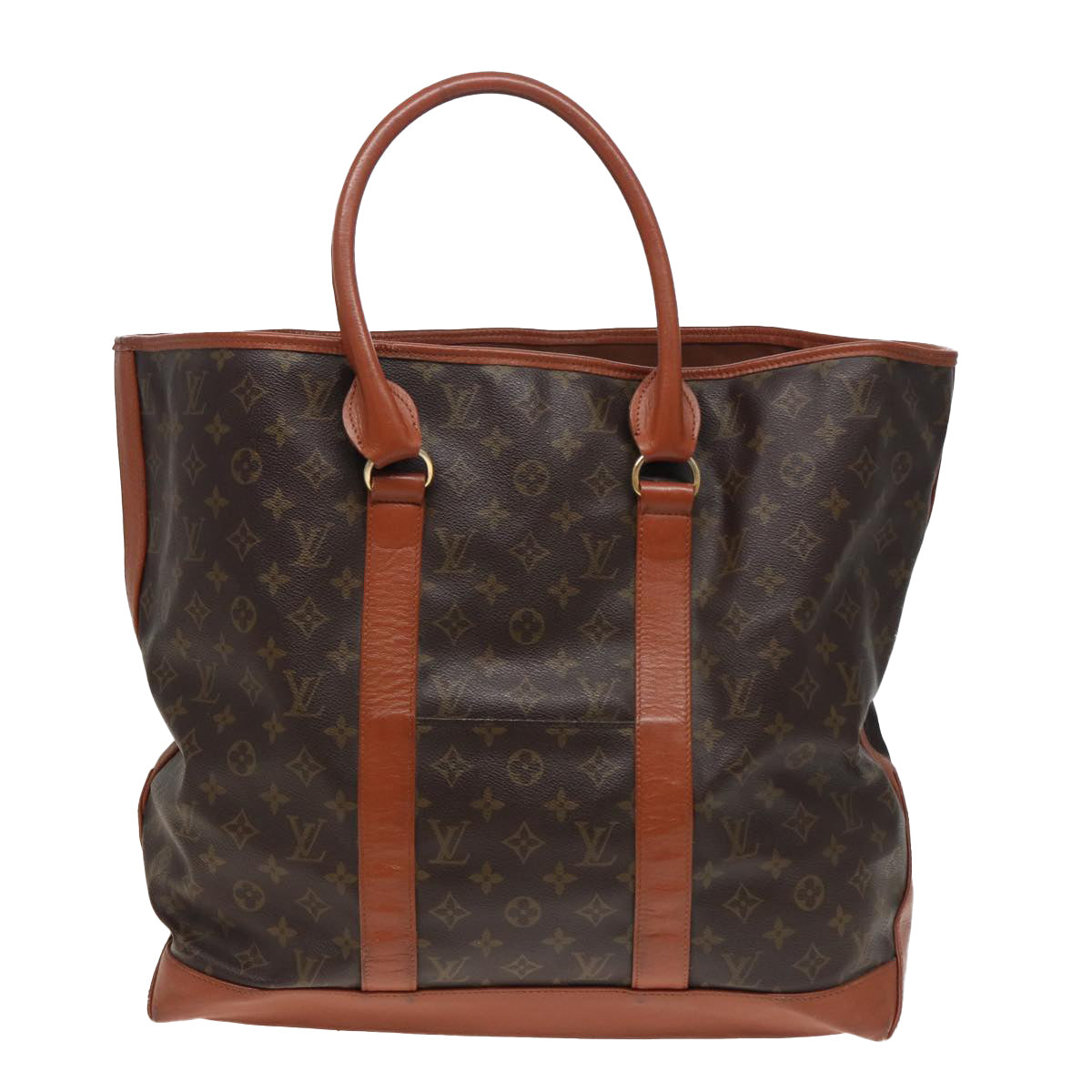 LOUIS VUITTON Monogram Sac Weekend GM Tote Bag M42420 LV 81885