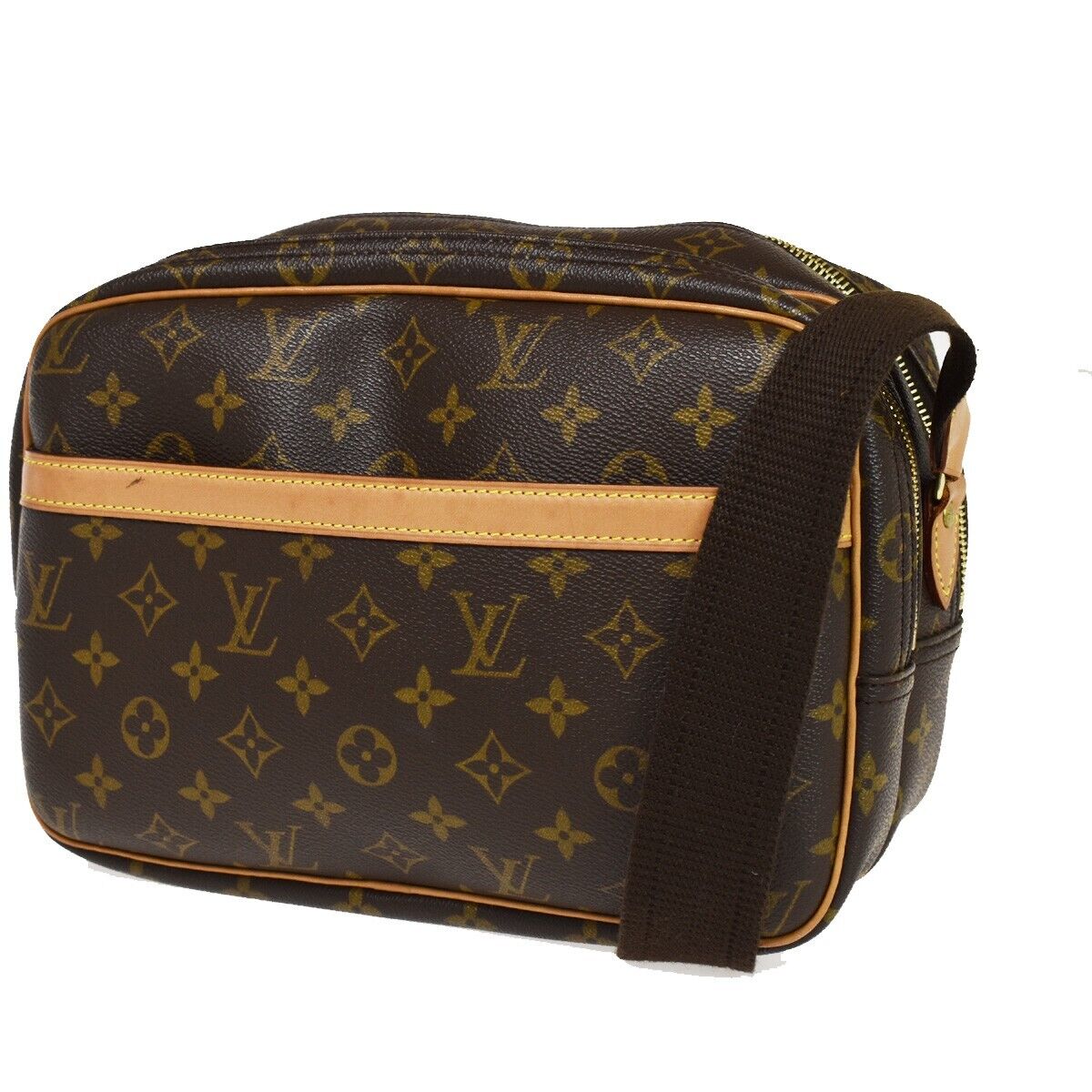 Louis Vuitton Reporter Pm  Canvas Shoulder Bag ()