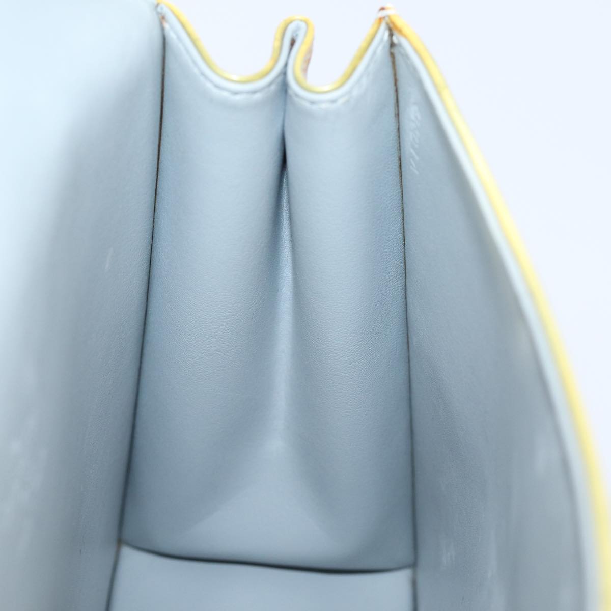 LOUIS VUITTON Monogram Vernis Spring Street Hand Bag Gris M91029 LV 81950