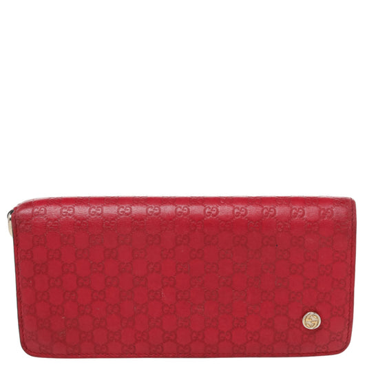 Luxury Gucci Trending 2025 Red MicroLuxury Gucci Trending 2025ssima Leather Bifold Wallet..