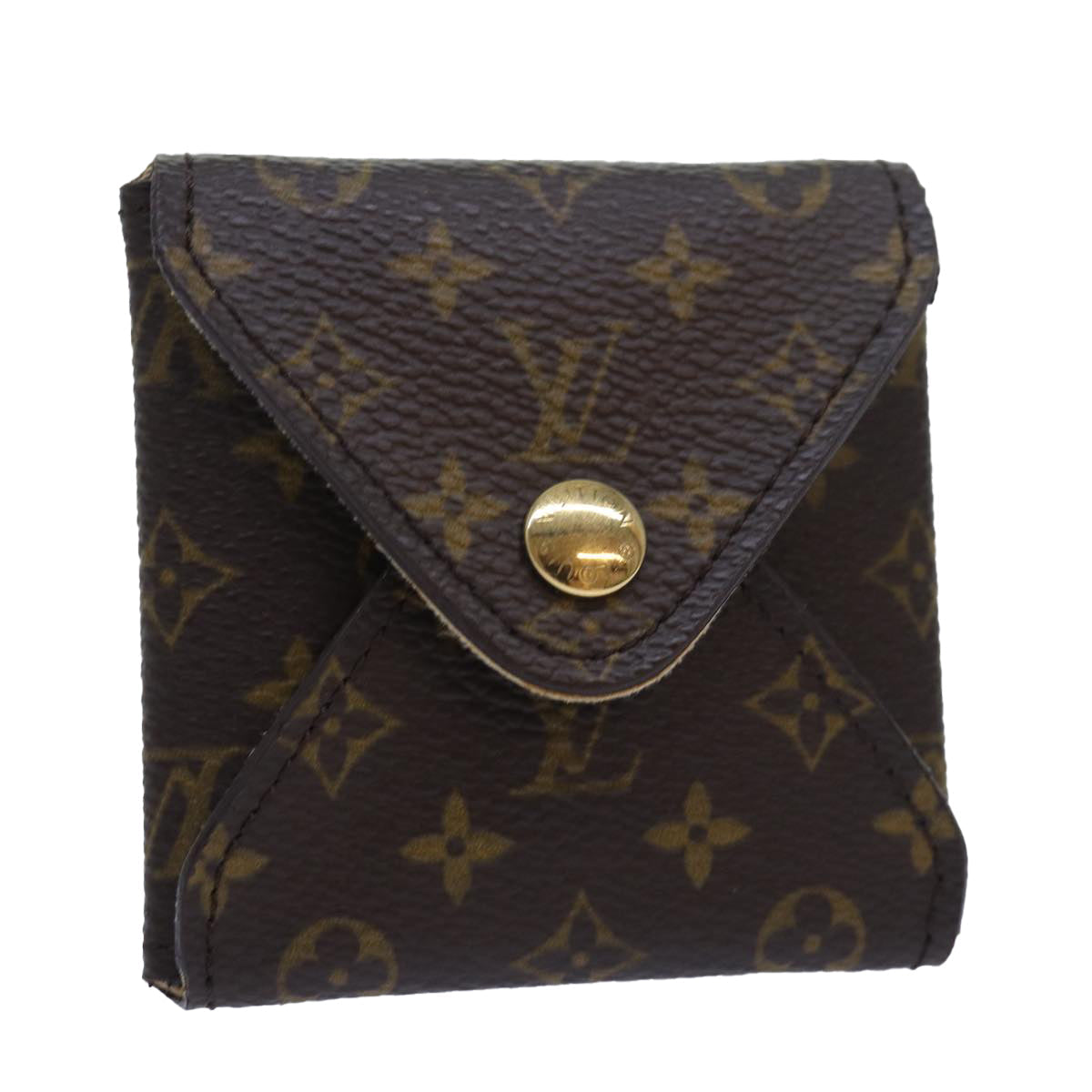 LOUIS VUITTON Monogram Jewelry Case Jewelry Box LV 81992
