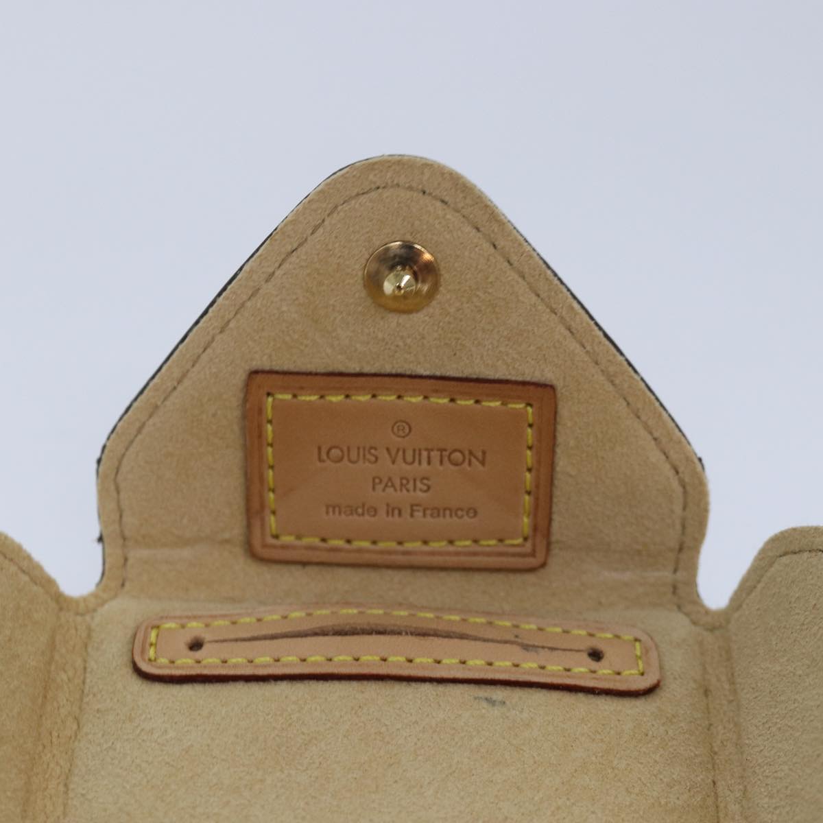 LOUIS VUITTON Monogram Jewelry Case Jewelry Box LV 81992