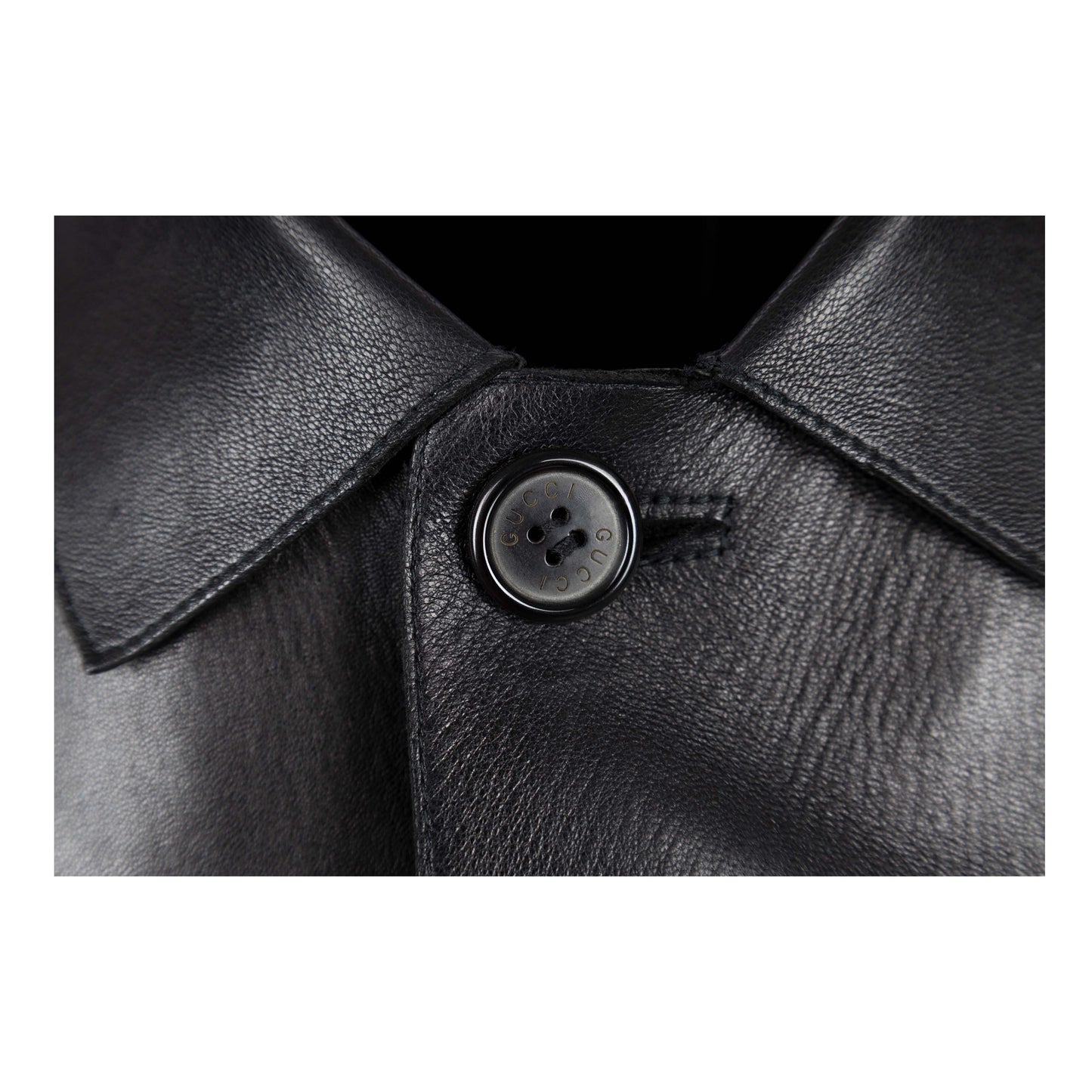 Luxury Gucci Trending 2025 Leather Trench Coat - '00s