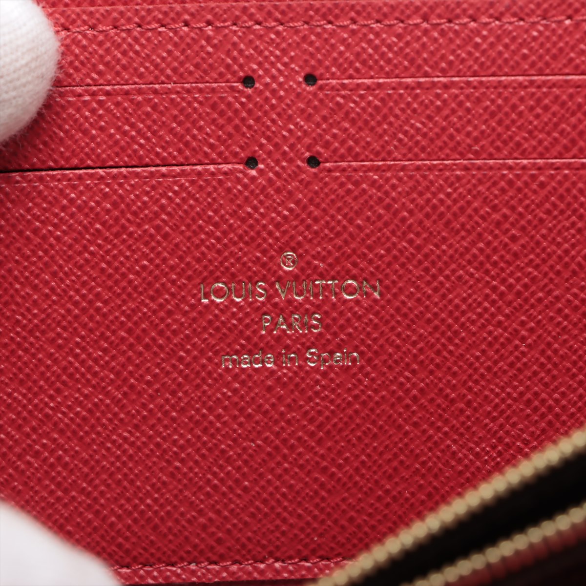 Louis Vuitton Damier Portfolio Claimance N60534 Triple Round  Wallet