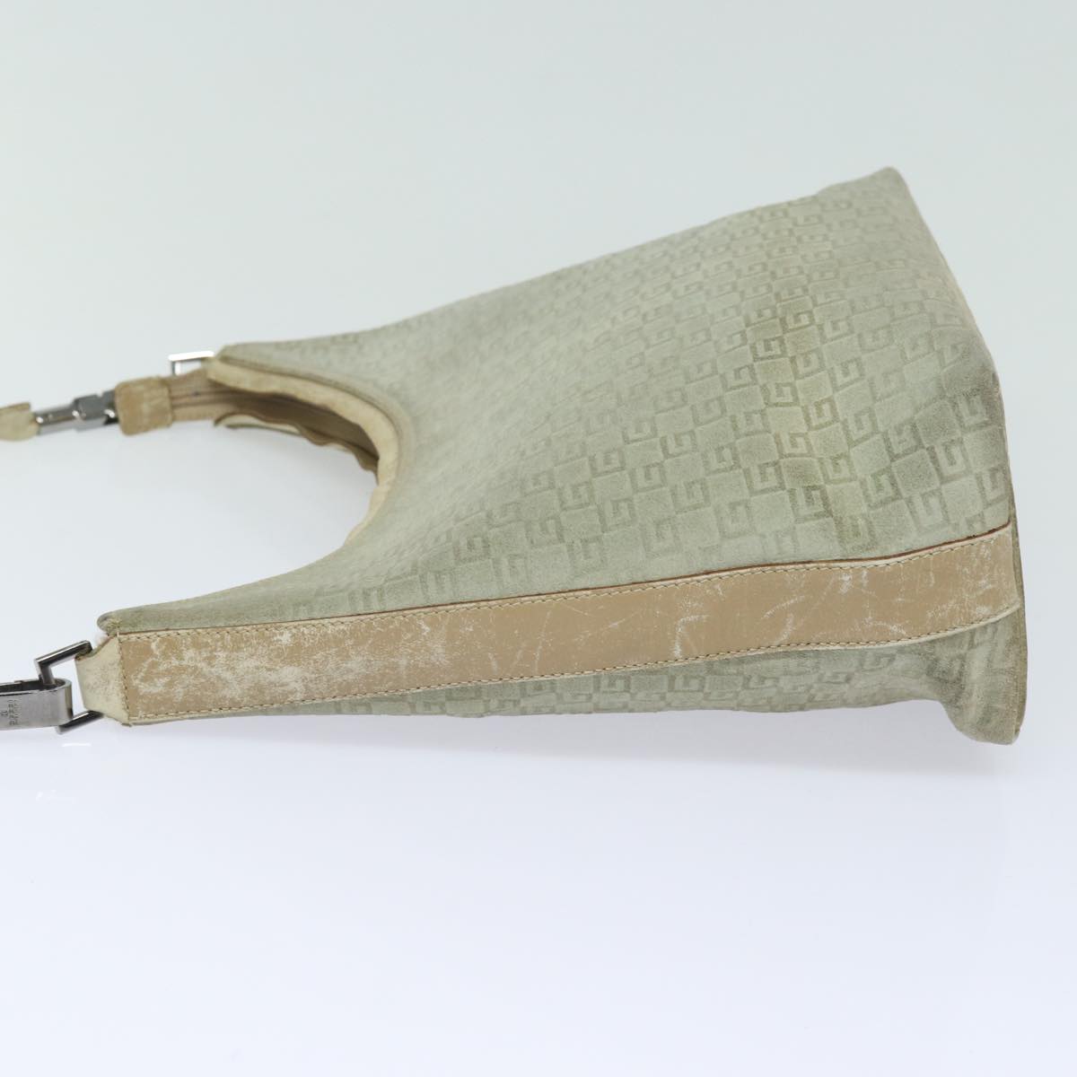 Luxury Gucci Trending 2025 Shoulder Bag Suede Beige 28335 Auth 77828