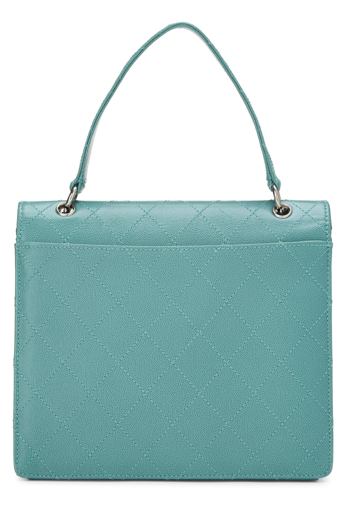 Chanel,  Green Caviar Envelope Flap Bag, Green