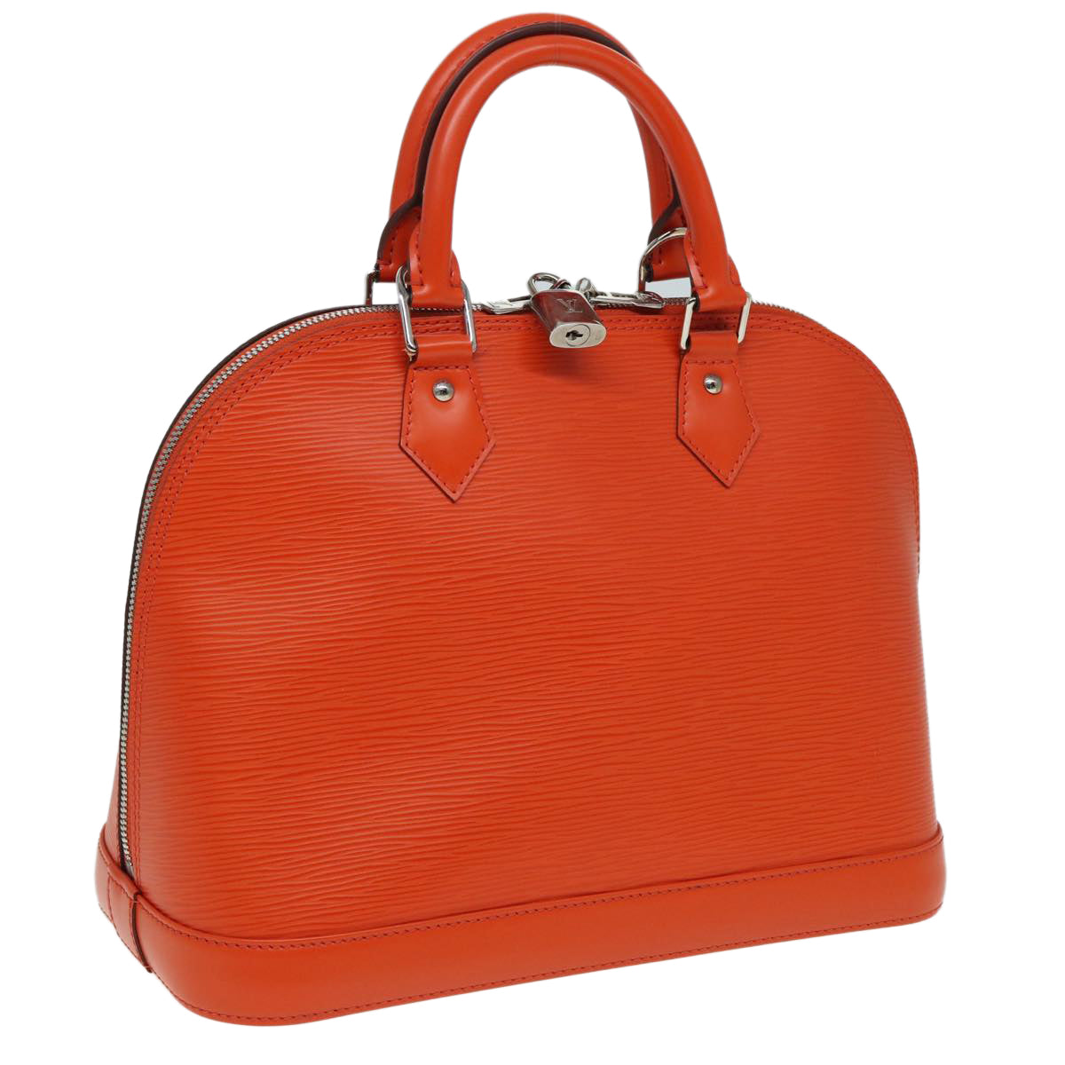 LOUIS VUITTON Epi Alma PM Hand Bag Orange Pimon M40623 LV 82018