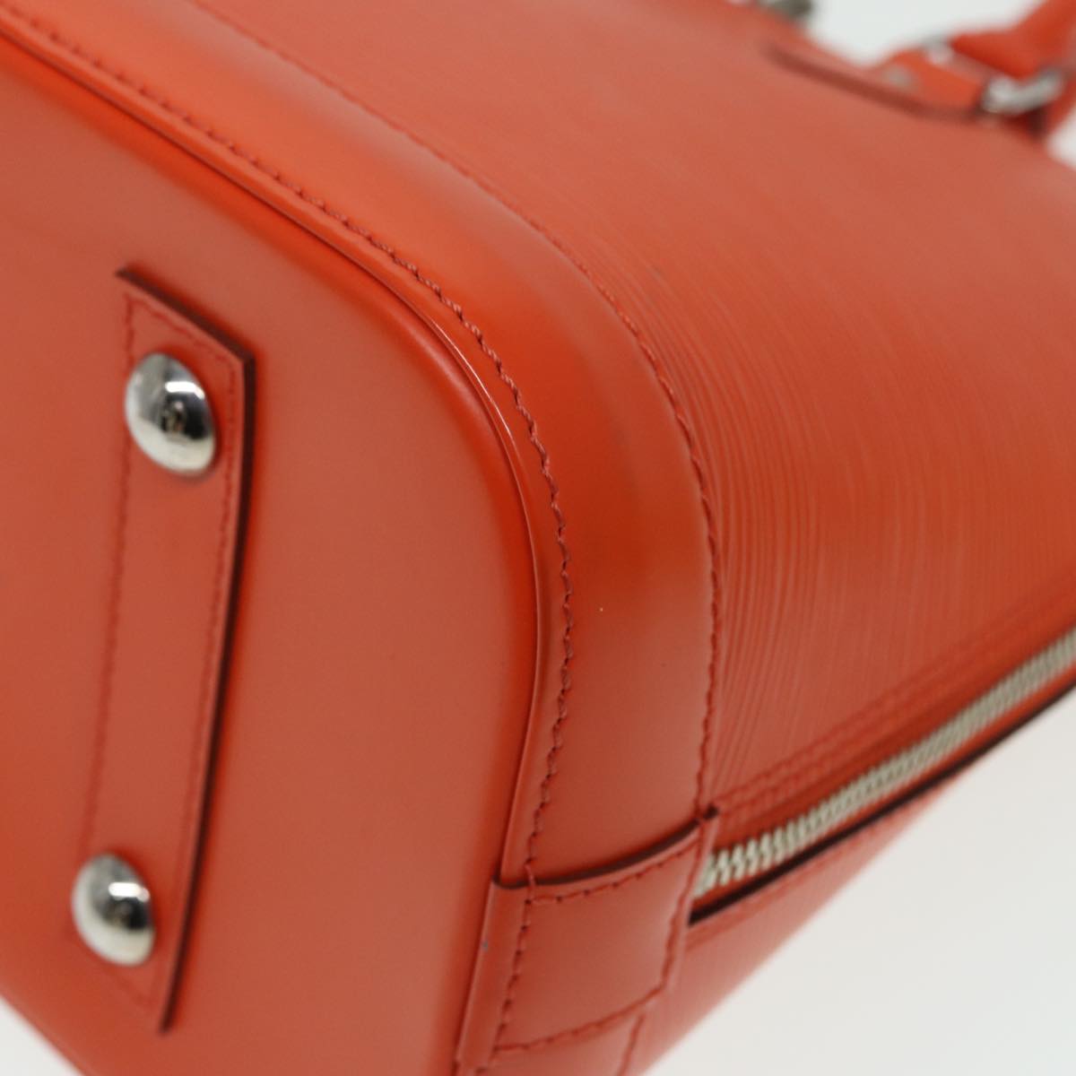 LOUIS VUITTON Epi Alma PM Hand Bag Orange Pimon M40623 LV 82018