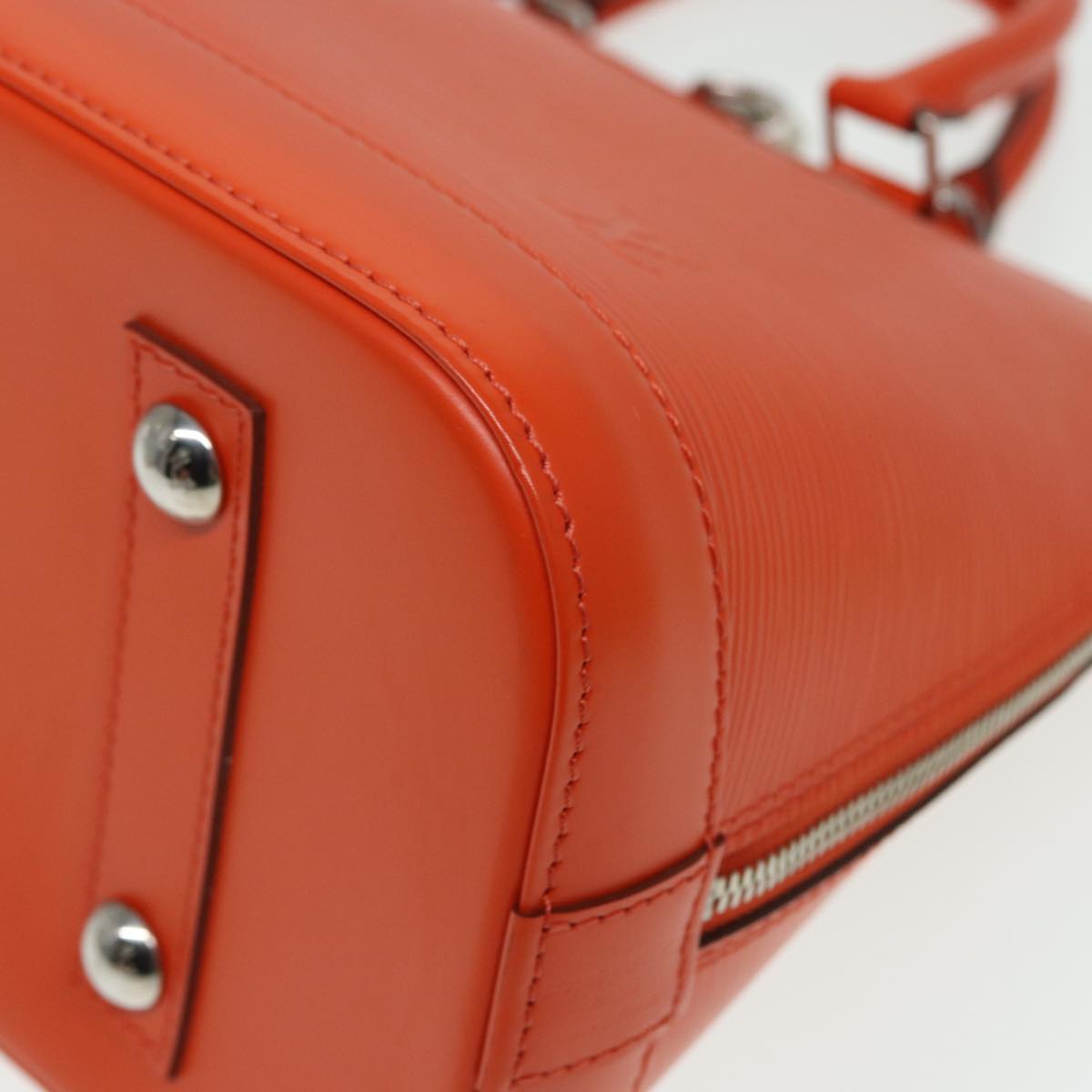 LOUIS VUITTON Epi Alma PM Hand Bag Orange Pimon M40623 LV 82018
