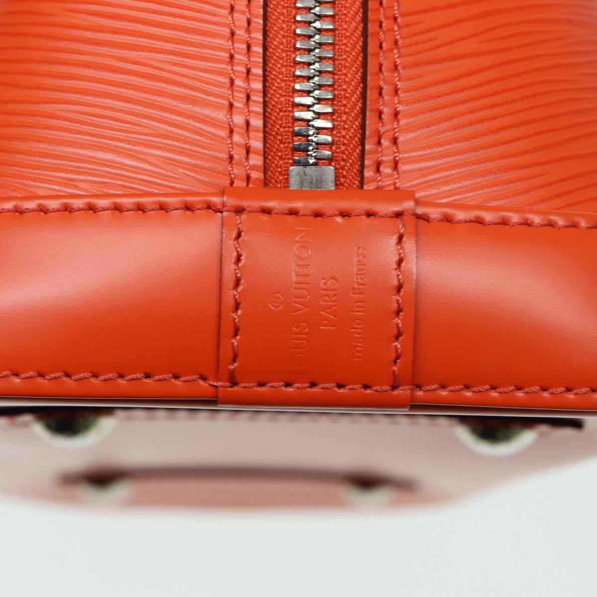 LOUIS VUITTON Epi Alma PM Hand Bag Orange Pimon M40623 LV 82018