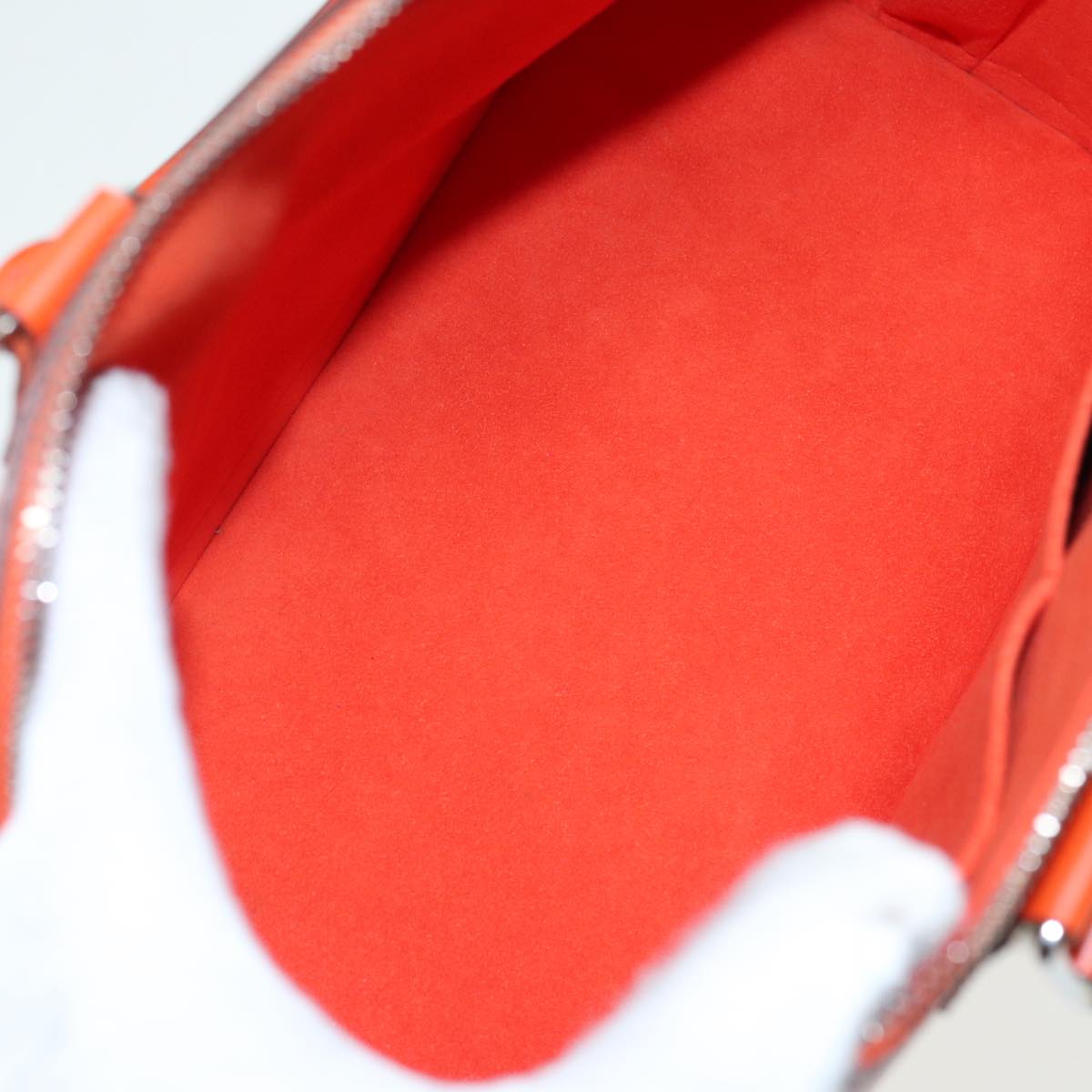 LOUIS VUITTON Epi Alma PM Hand Bag Orange Pimon M40623 LV 82018