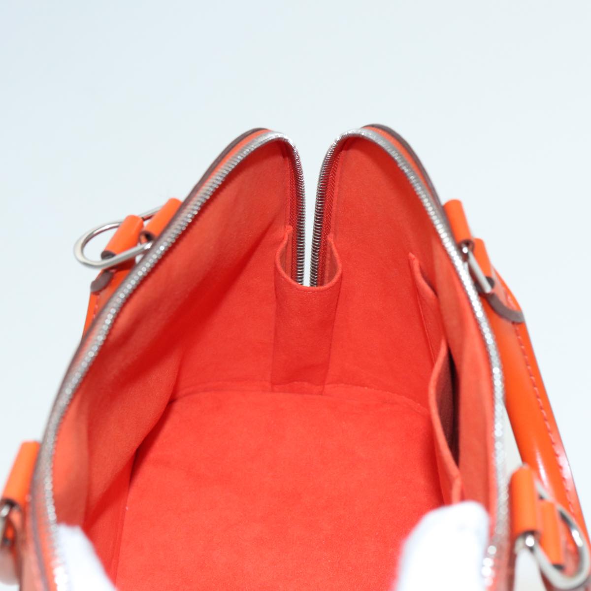 LOUIS VUITTON Epi Alma PM Hand Bag Orange Pimon M40623 LV 82018