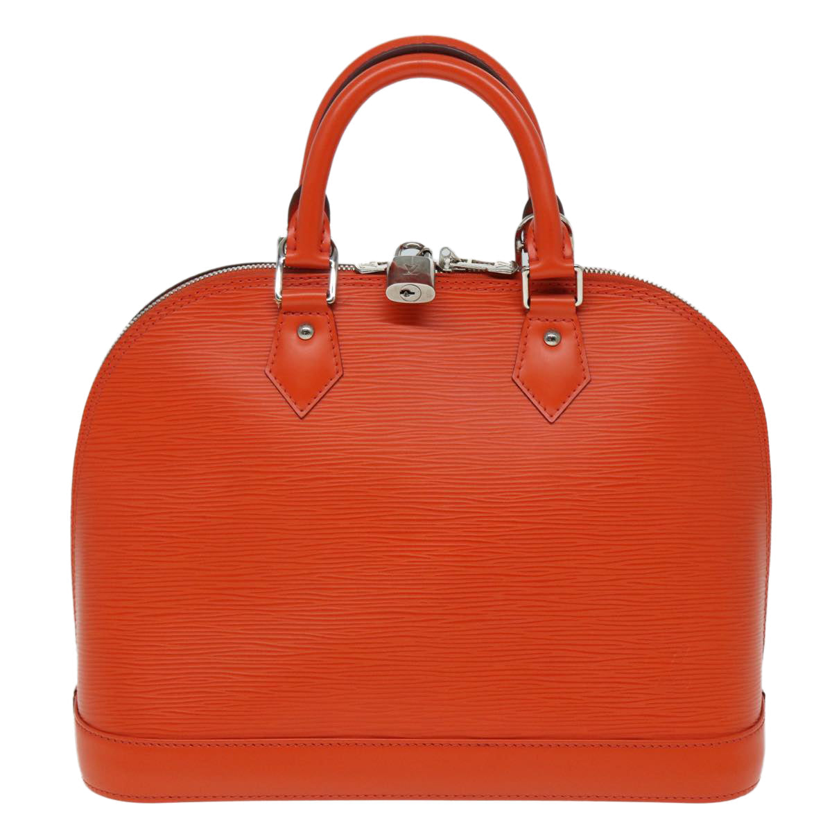 LOUIS VUITTON Epi Alma PM Hand Bag Orange Pimon M40623 LV 82018