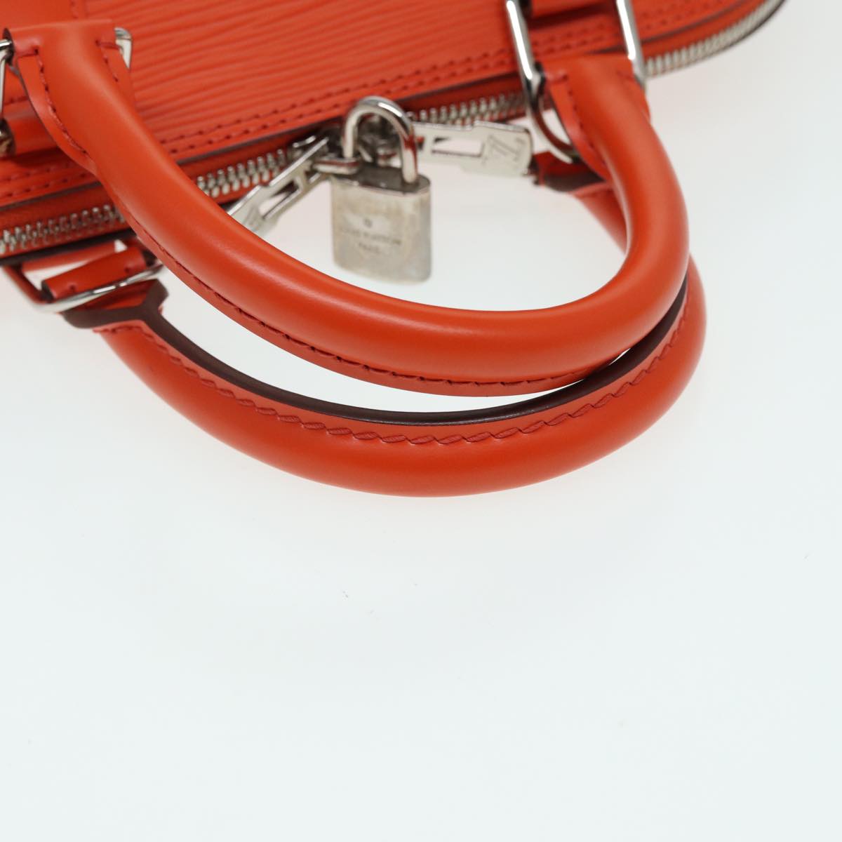 LOUIS VUITTON Epi Alma PM Hand Bag Orange Pimon M40623 LV 82018