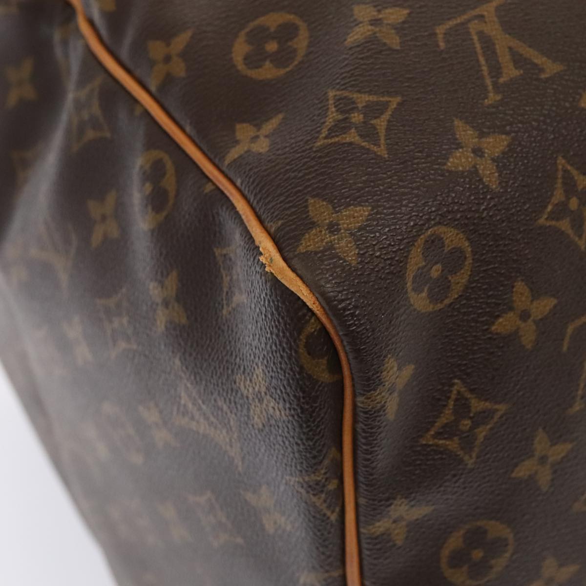 LOUIS VUITTON Monogram Keepall 60 Boston Bag M41422 LV 82036