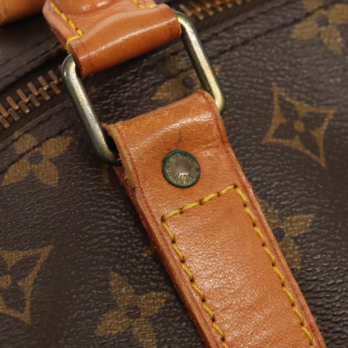 LOUIS VUITTON Monogram Keepall 60 Boston Bag M41422 LV 82036