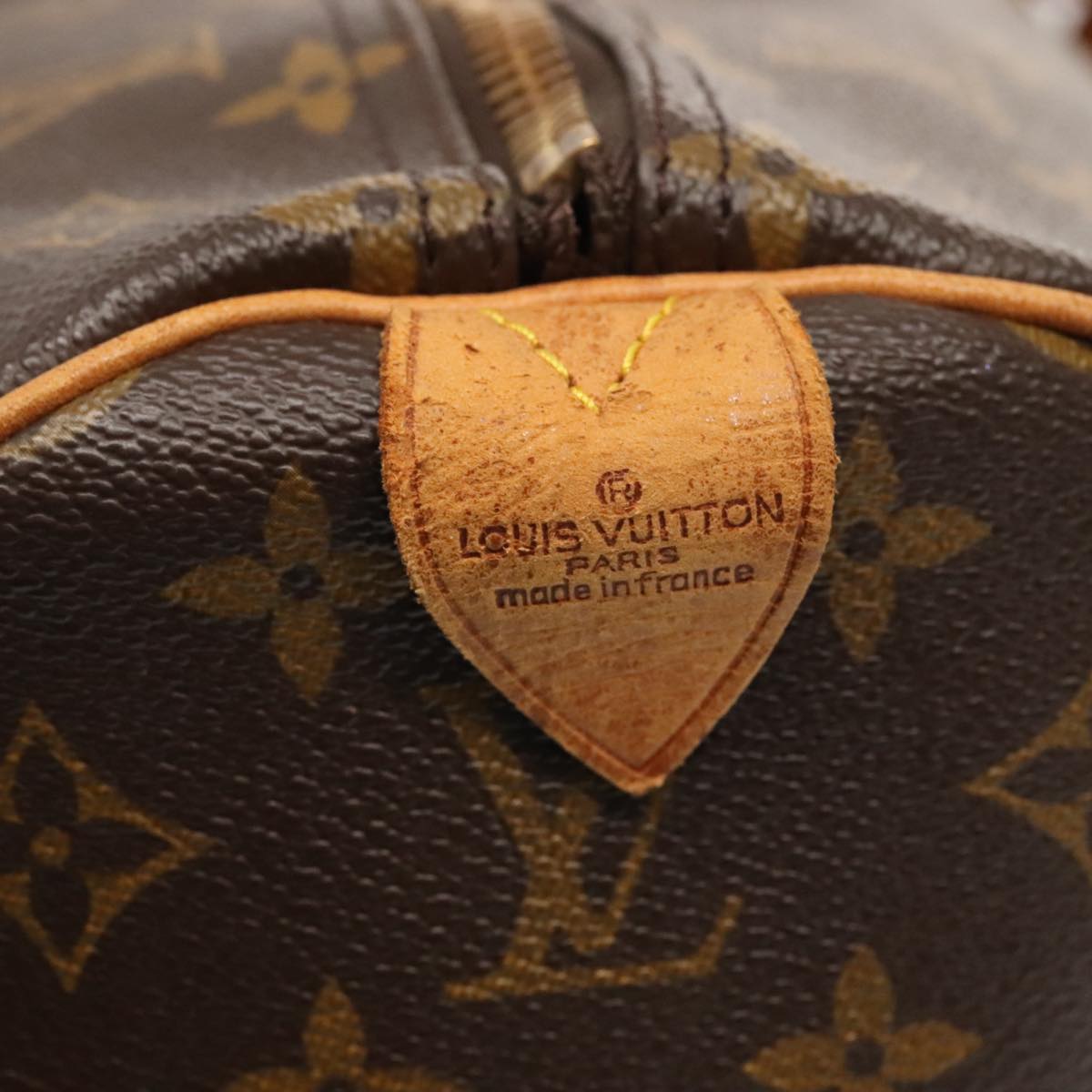 LOUIS VUITTON Monogram Keepall 60 Boston Bag M41422 LV 82036