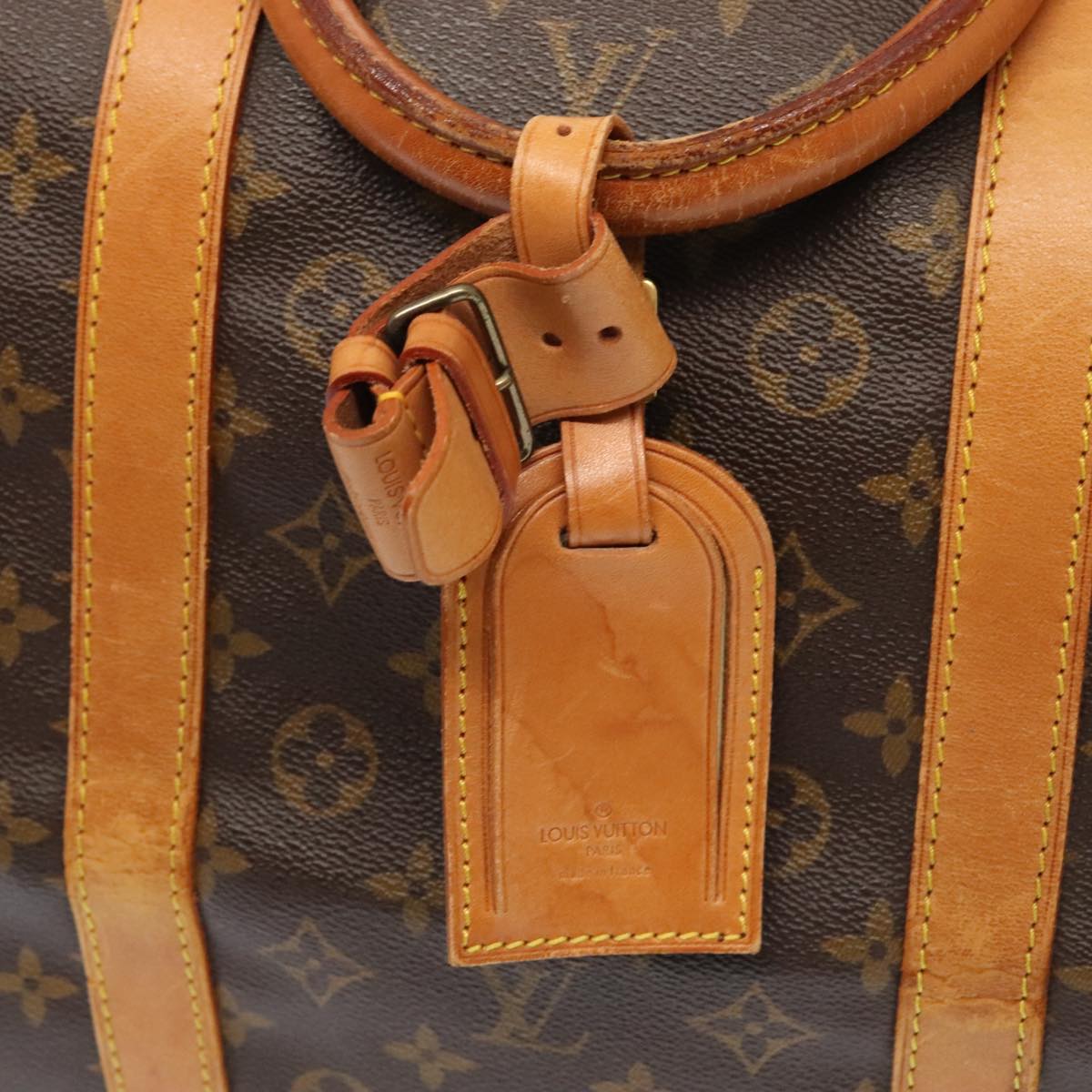 LOUIS VUITTON Monogram Keepall 60 Boston Bag M41422 LV 82036