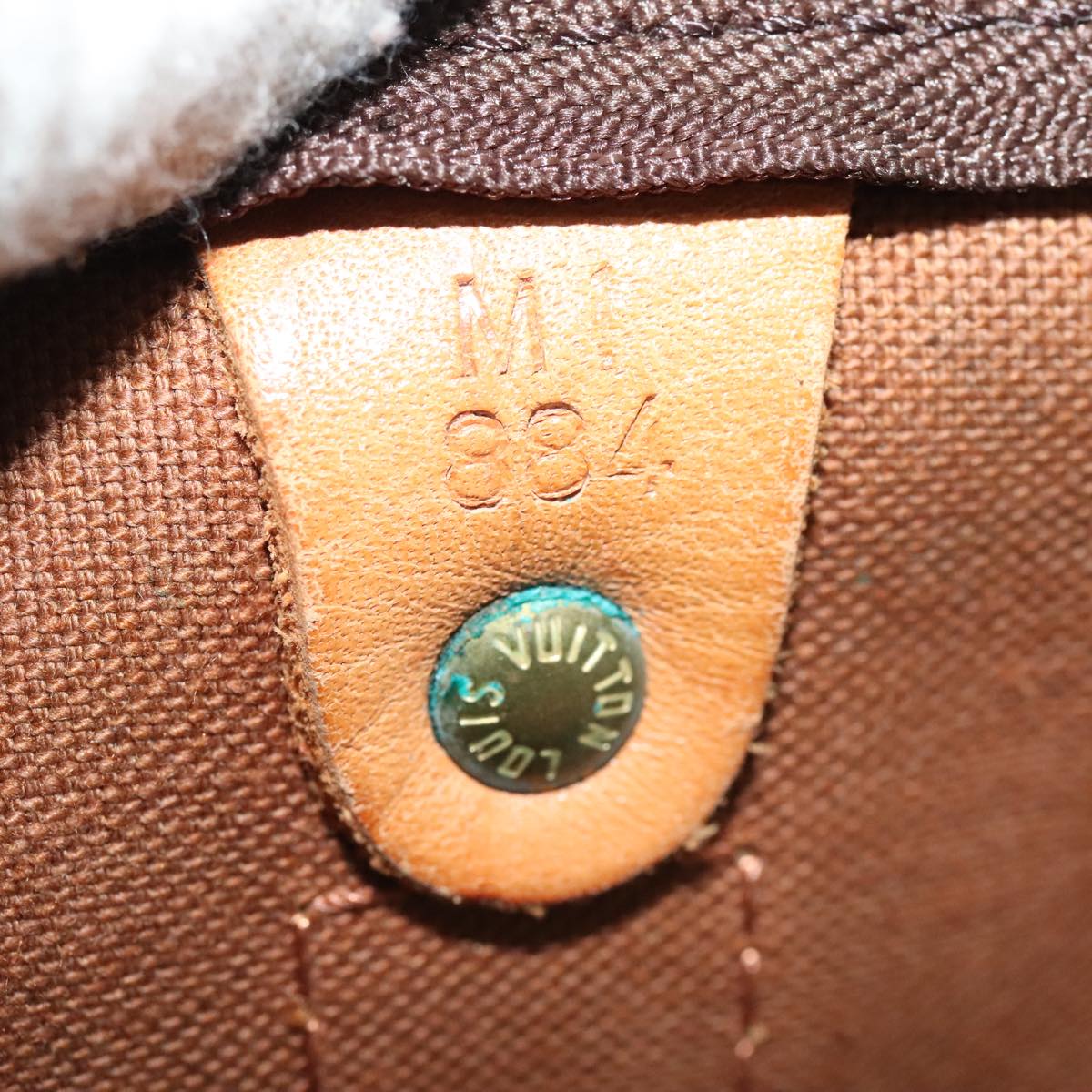 LOUIS VUITTON Monogram Keepall 60 Boston Bag M41422 LV 82036
