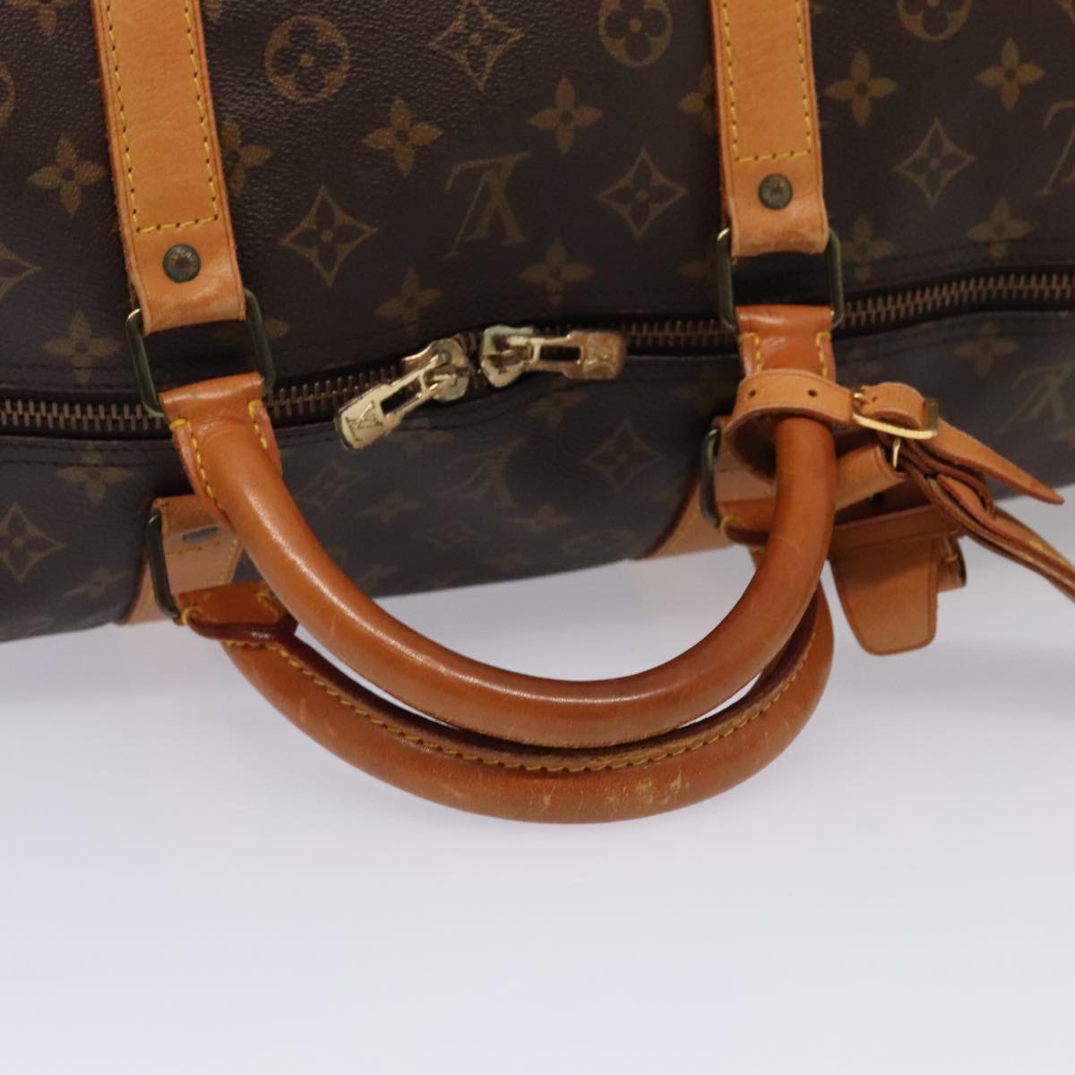 LOUIS VUITTON Monogram Keepall 60 Boston Bag M41422 LV 82036