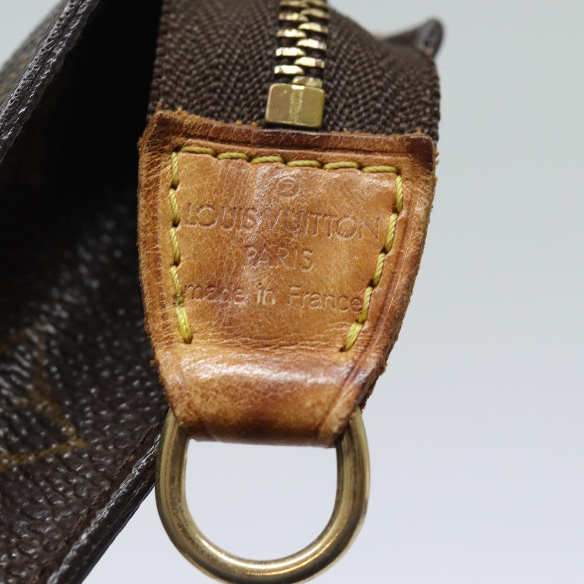 LOUIS VUITTON Monogram Bucket PM Pouch Accessory Pouch LV 82046
