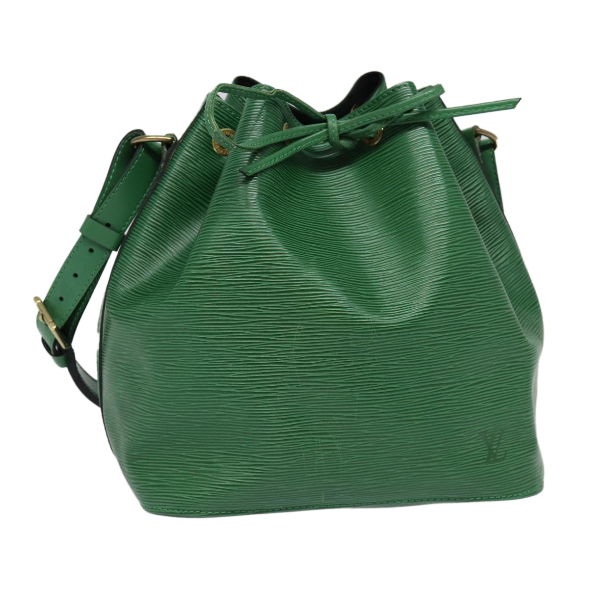 LOUIS VUITTON Epi Petit Noe Shoulder Bag Green M44102 LV 82084
