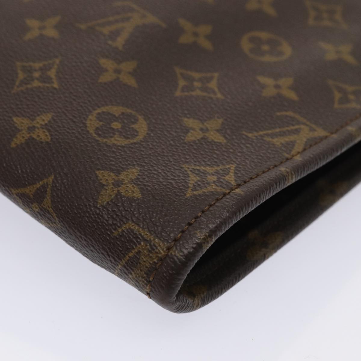 LOUIS VUITTON Monogram Poche Document Briefcase M53400 LV 82087