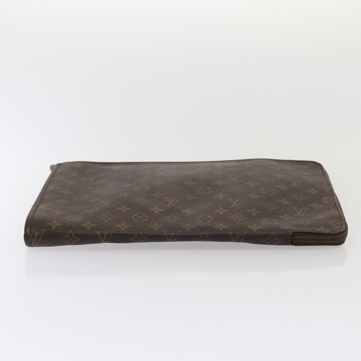 LOUIS VUITTON Monogram Poche Document Briefcase M53400 LV 82087