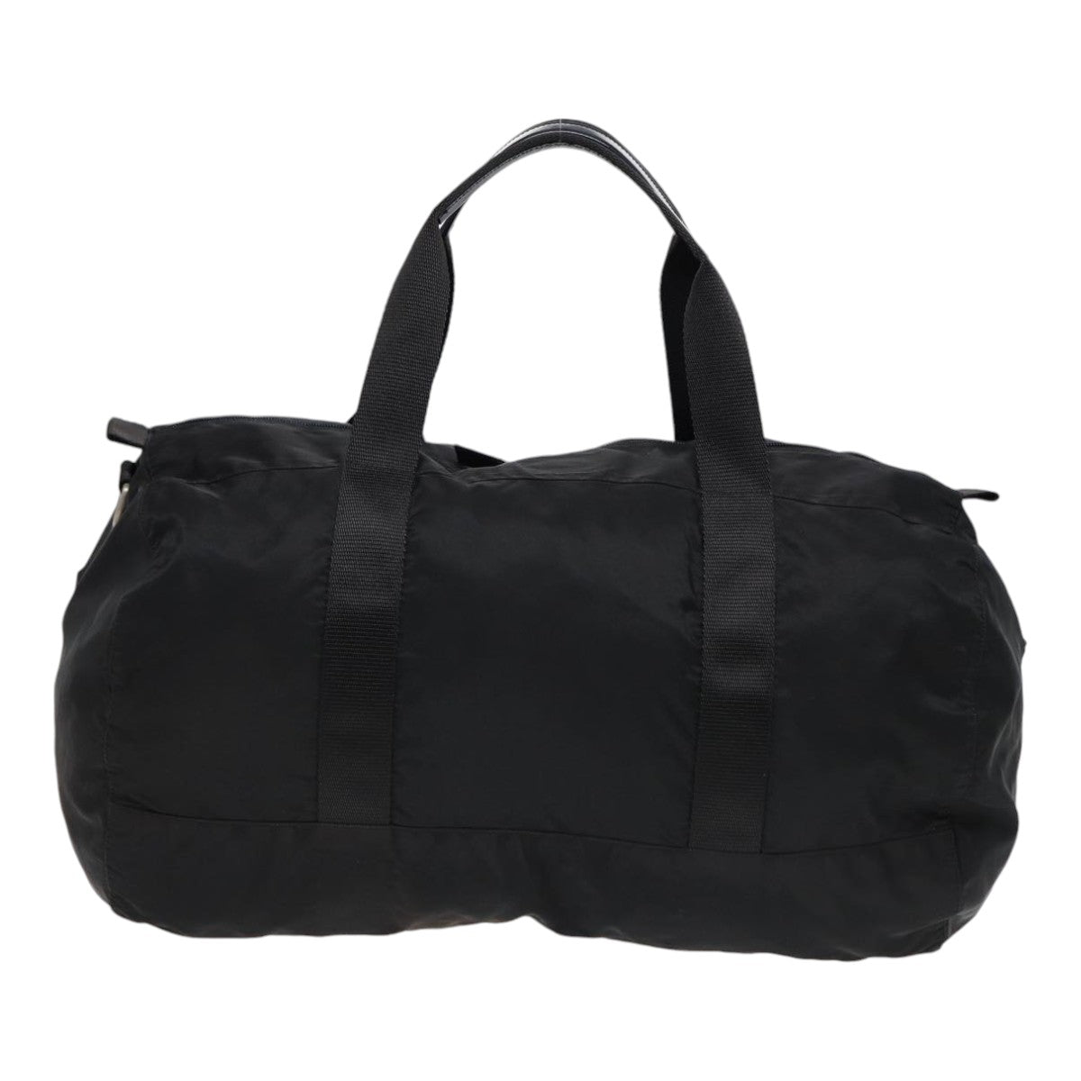 Luxury Prada Boston Bag Nylon Black  82120