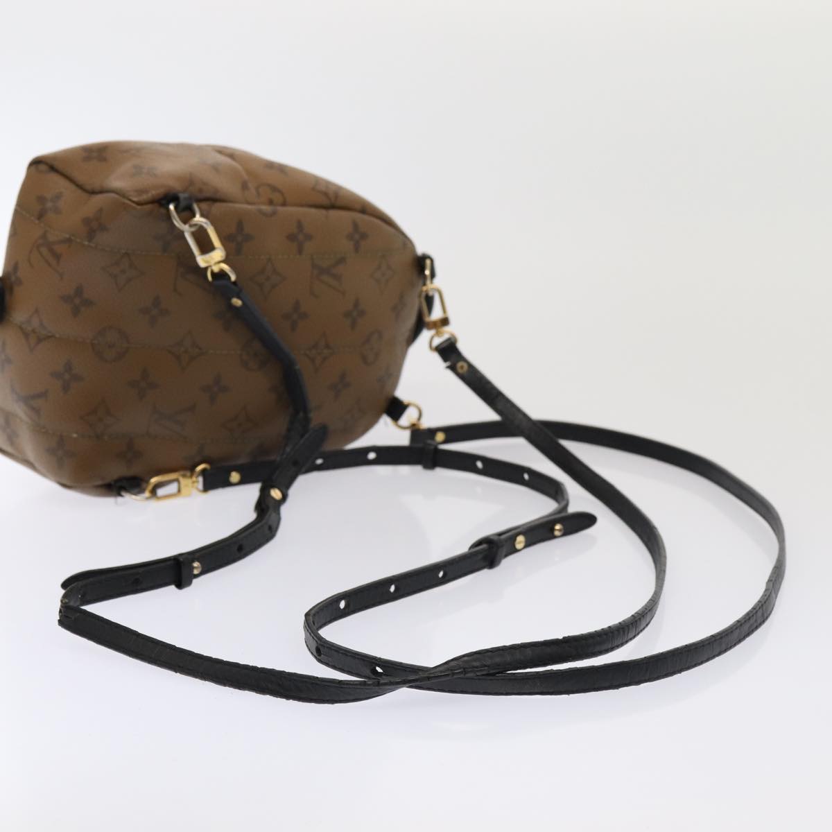 LOUIS VUITTON Monogram Reverse Palm Springs MINI Backpack M44872 LV 82123