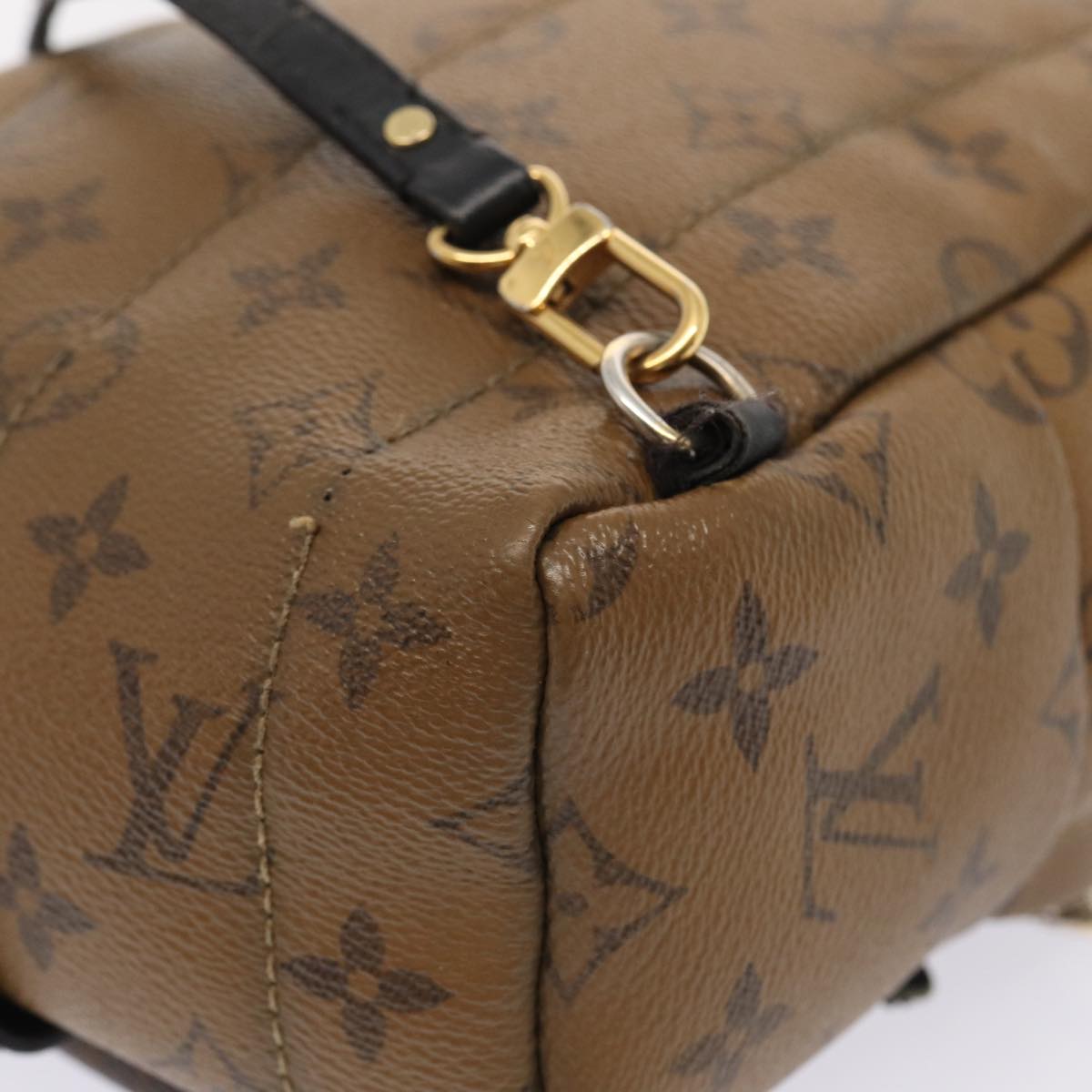 LOUIS VUITTON Monogram Reverse Palm Springs MINI Backpack M44872 LV 82123