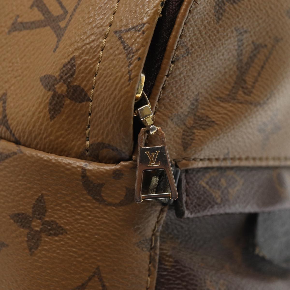 LOUIS VUITTON Monogram Reverse Palm Springs MINI Backpack M44872 LV 82123