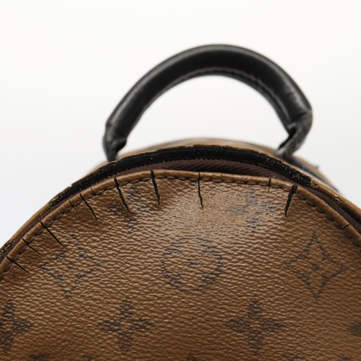 LOUIS VUITTON Monogram Reverse Palm Springs MINI Backpack M44872 LV 82123