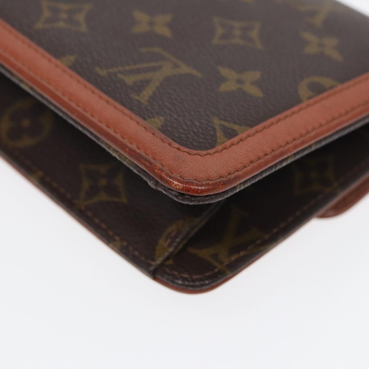 LOUIS VUITTON Monogram Pochette Dam PM Clutch Bag M51812 LV 82128