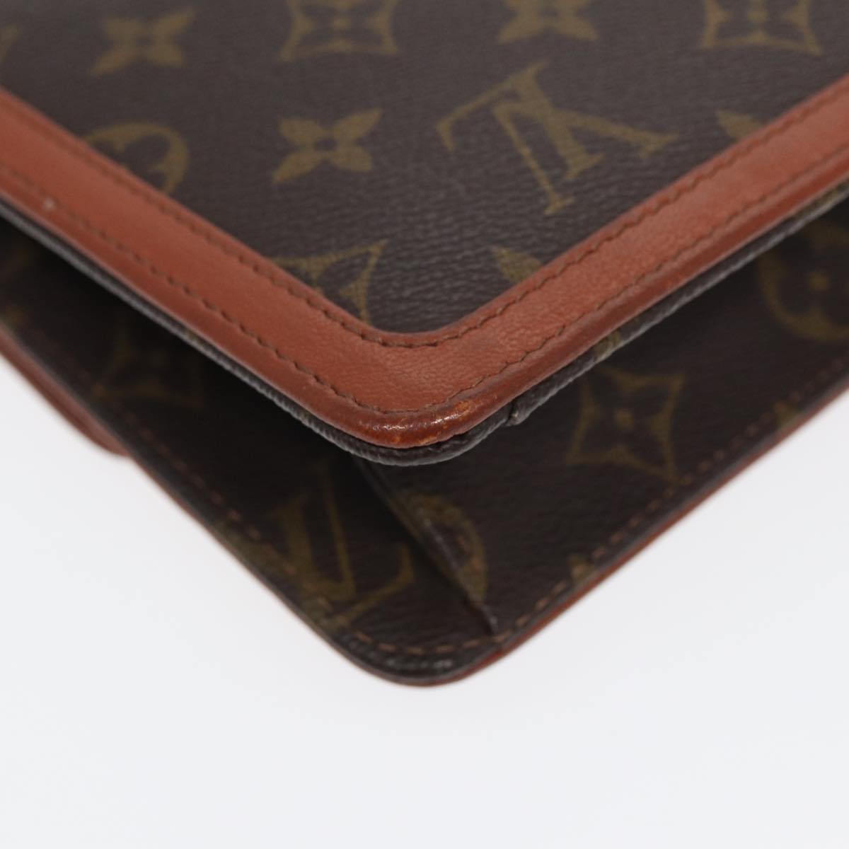 LOUIS VUITTON Monogram Pochette Dam PM Clutch Bag M51812 LV 82128