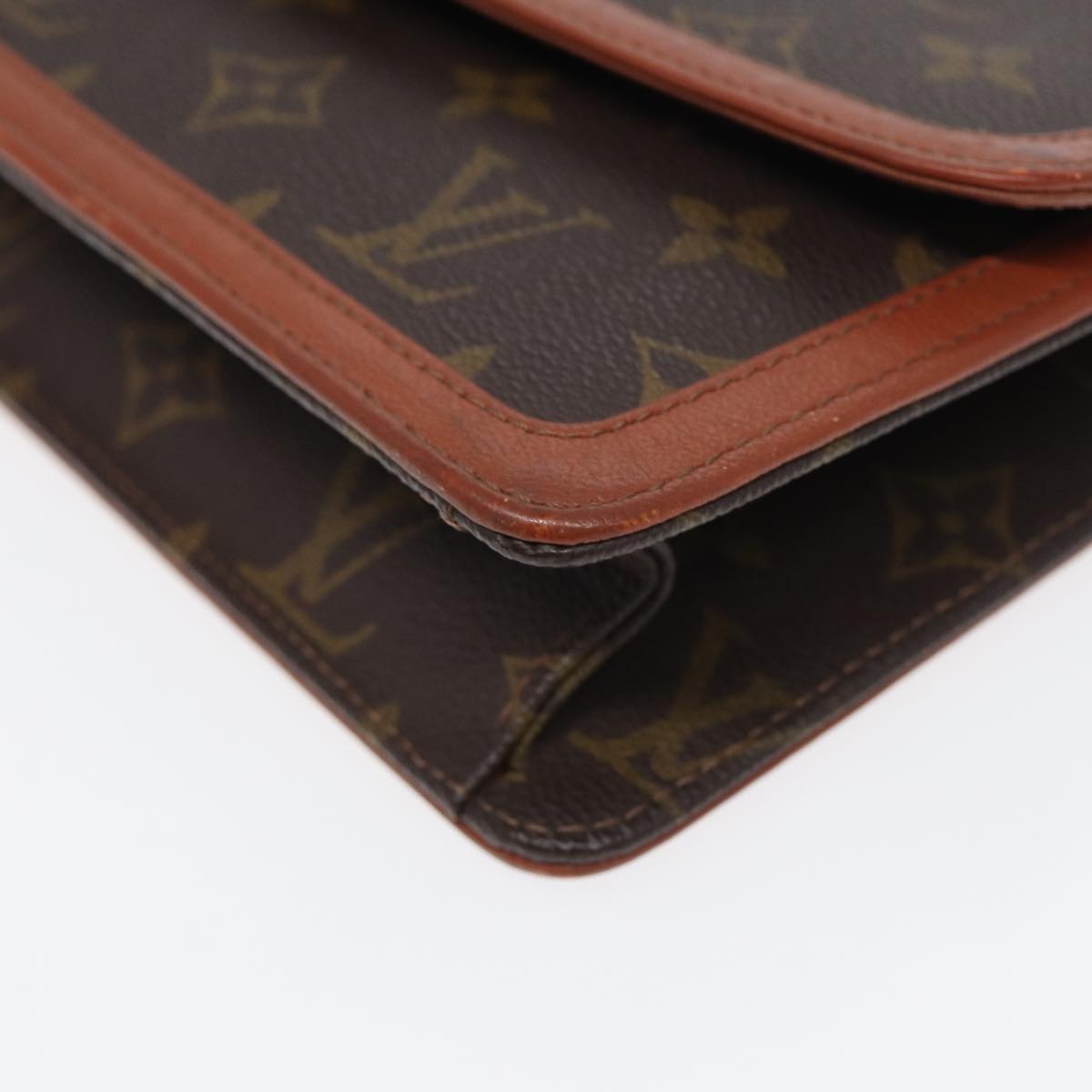 LOUIS VUITTON Monogram Pochette Dam PM Clutch Bag M51812 LV 82128
