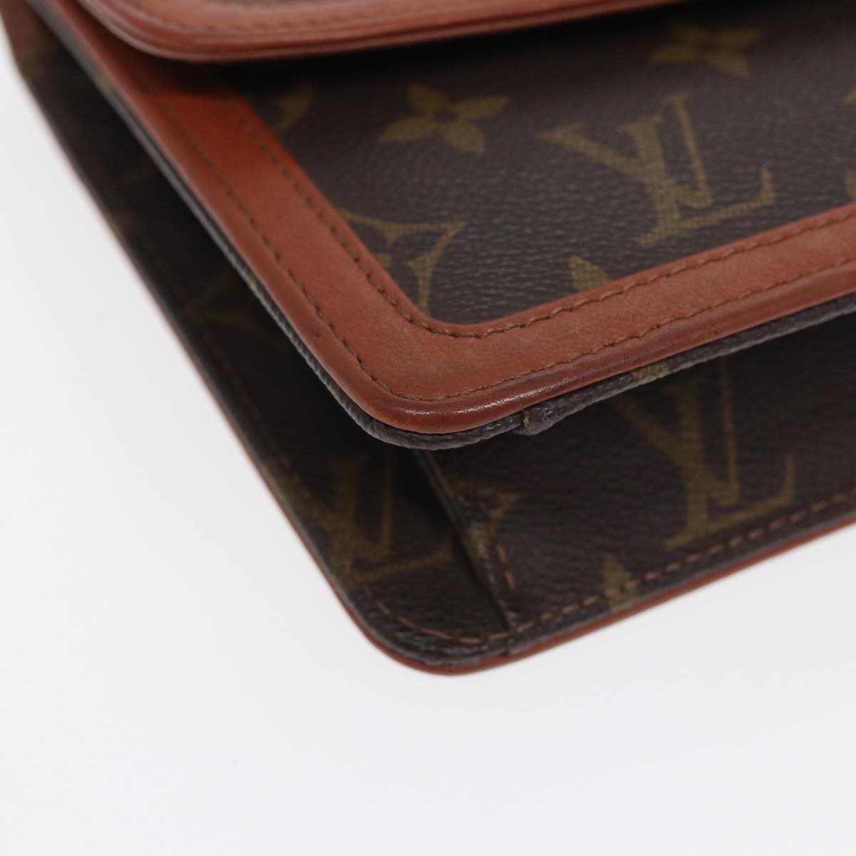 LOUIS VUITTON Monogram Pochette Dam PM Clutch Bag M51812 LV 82128