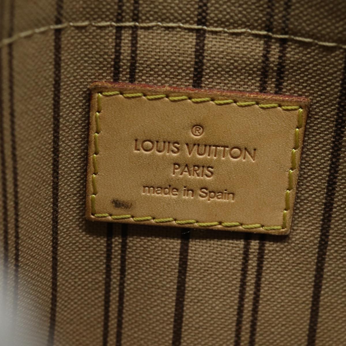 LOUIS VUITTON Monogram Neverfull MM Pouch Accessory Pouch LV 82130