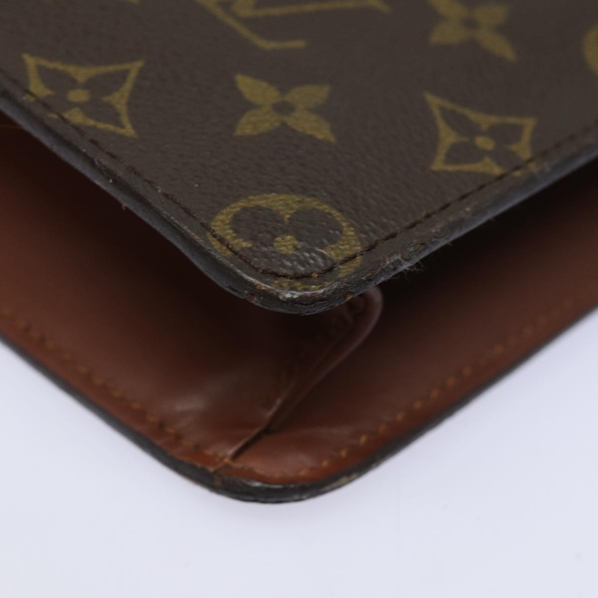 LOUIS VUITTON Monogram Pochette Homme Clutch Bag M51795 LV 82134