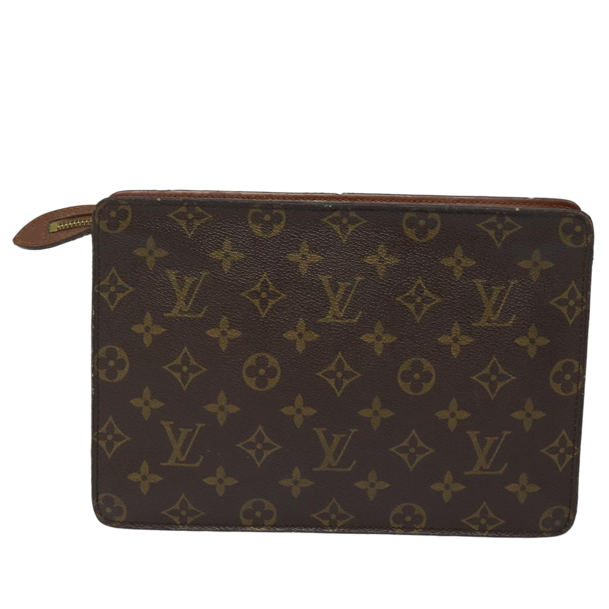 LOUIS VUITTON Monogram Pochette Homme Clutch Bag M51795 LV 82134